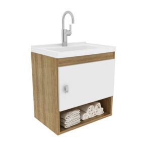 Mueble De Baño Con Lavamanos Linz